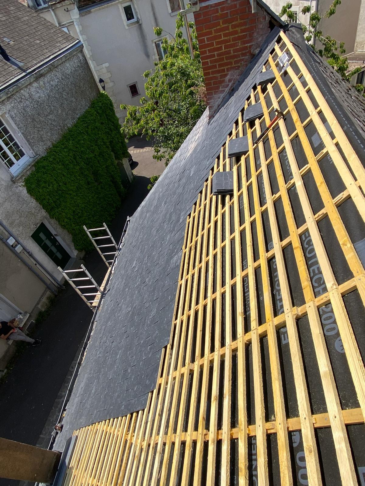Travaux de couverture et toiture