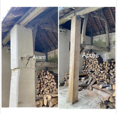 Remplacement de Poutre de maintien,