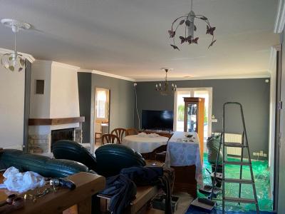 Remise en peinture des murs intérieur de la maison