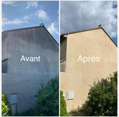 Nettoyage d'une façade