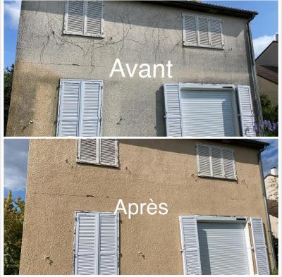Traitement et nettoyage d’une façade
